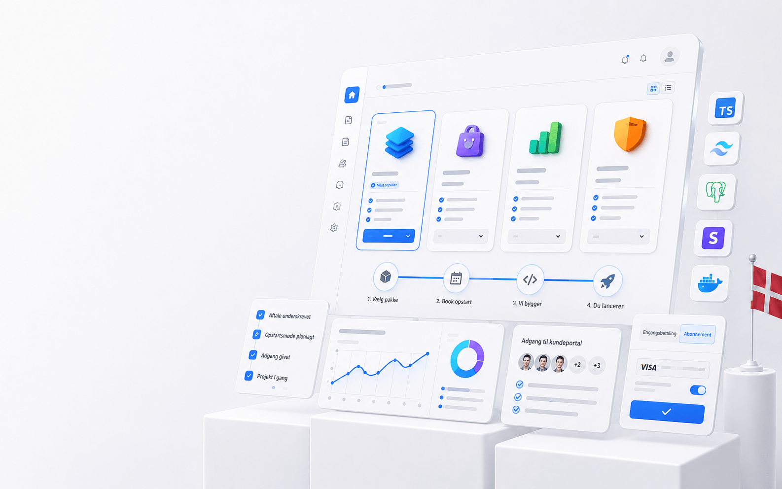 Startup product catalog with delivery built in